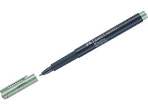 Μαρκαδόρος ανεξίτηλος Faber Castell Metallics 1.5mm μεταλλικός σμαραγδί (160794)