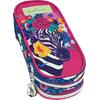 Κασετίνα οβάλ BMU Hallmark Zebra (333-24141)