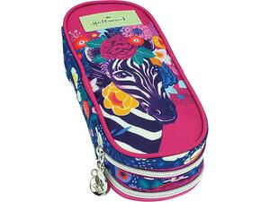 Κασετίνα οβάλ BMU Hallmark Zebra (333-24141)