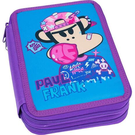 Κασετίνα γεμάτη διπλή BMU Paul Frank Bubble (346-80100)