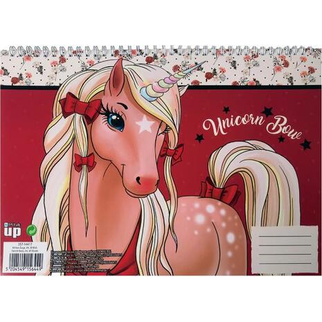 Μπλοκ ζωγραφικής BMU Unicorn Bow A4 23x33cm 30 φύλλων (357-14417)