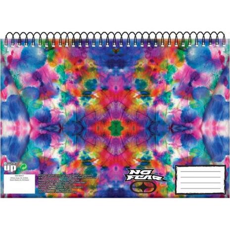 Μπλοκ ζωγραφικής BMU No Fear Color Tie Dye 21x29.7cm 30Φύλλων (348-21417)