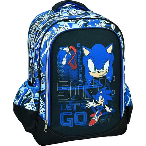 Τσάντα πλάτης GIM Sonic Classic (334-81031)