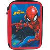 Κασετίνα διπλή GIM Spiderman Blue Net (337-04100)