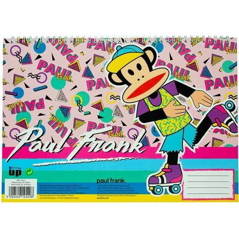 Μπλοκ Ζωγραφικής BMU Paul Frank A4 23x33cm 30 φύλλων (346-75417) - Ανακάλυψε Μπλοκ ζωγραφικής σε διάφορα μεγέθη και υπέροχα σχέδια από το Oikonomou-shop.gr.