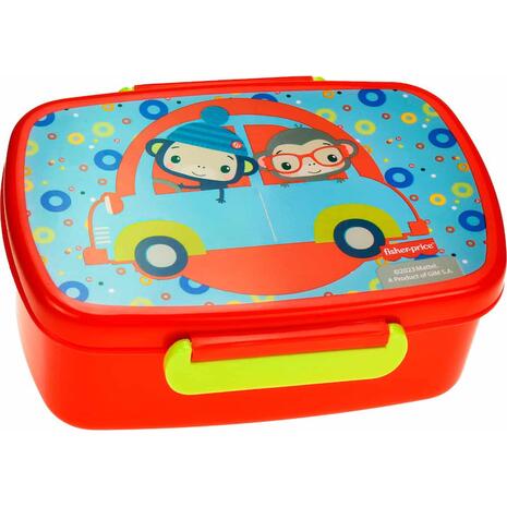 Δοχείο φαγητού Gim Micro Fisher Price Car  (κατάλληλο για φούρνο μικροκυμάτων) (571-64265)