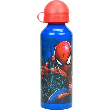 Παγουρίνο αλουμινίου GIM Spiderman Blue Net 520ml (557-13232)