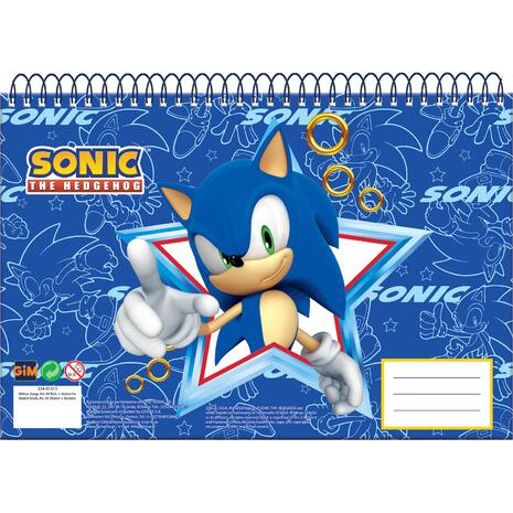 Μπλοκ Ζωγραφικής GIM Sonic Classic A4 21x29.7cm 30 φύλλων (334-81413)