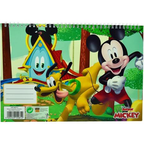 Μπλοκ Ζωγραφικής GIM Mickey A4 21x29.7cm 30 φύλλων (340-86413)