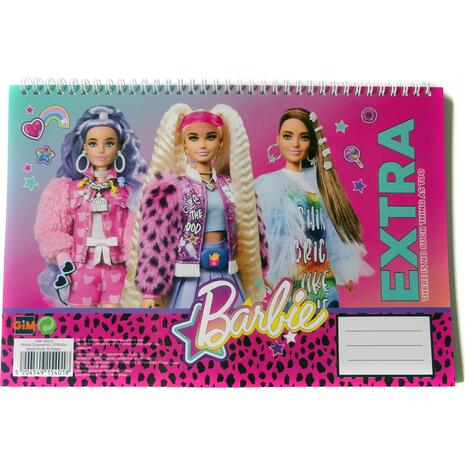 Μπλοκ Ζωγραφικής GIM Barbie A4 21x29.7cm 30 φύλλων (349-76413)