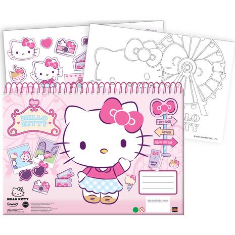 Μπλοκ Ζωγραφικής GIM Frozen Hello KittyA4 21x29.7cm 40 φύλλων (335-71416)