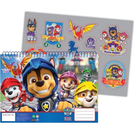 Μπλοκ Ζωγραφικής GIM Paw Patrol A4 21x29.7cm 40 φύλλων (334-48416)