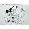 Μπλοκ Ζωγραφικής GIM Mickey Α4 23x33cm 40 φύλλων με αυτοκόλλητα (340-86416)