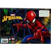 Μπλοκ Ζωγραφικής GIM Spiderman Α4 23x33cm 40 φύλλων με αυτοκόλλητα (337-04416)