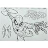 Μπλοκ Ζωγραφικής GIM Spiderman Α4 23x33cm 40 φύλλων με αυτοκόλλητα (337-04416)