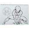 Μπλοκ Ζωγραφικής GIM Spiderman Α4 23x33cm 40 φύλλων με αυτοκόλλητα (337-04416)