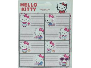 Σχολικές ετικέτες GIM Hello Kitty (συσκευασία 16 ετικετών) (776-77046)