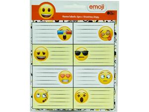 Σχολικές ετικέτες GIM Emoji (συσκευασία 16 ετικετών) (775-50046)