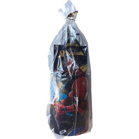 Μολυβοθήκη σετ δώρου GIM Spiderman (μπλοκάκι, γόμα, μολύβι, χάρακα,ξύστρα, κλιπ, μεταλλική μολυβοθήκη) (337-04884)