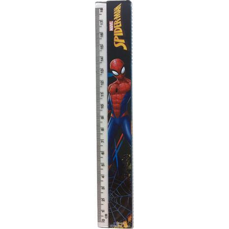 Μολυβοθήκη σετ δώρου GIM Spiderman (μπλοκάκι, γόμα, μολύβι, χάρακα,ξύστρα, κλιπ, μεταλλική μολυβοθήκη) (337-04884)