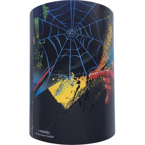 Μολυβοθήκη σετ δώρου GIM Spiderman (μπλοκάκι, γόμα, μολύβι, χάρακα,ξύστρα, κλιπ, μεταλλική μολυβοθήκη) (337-04884)