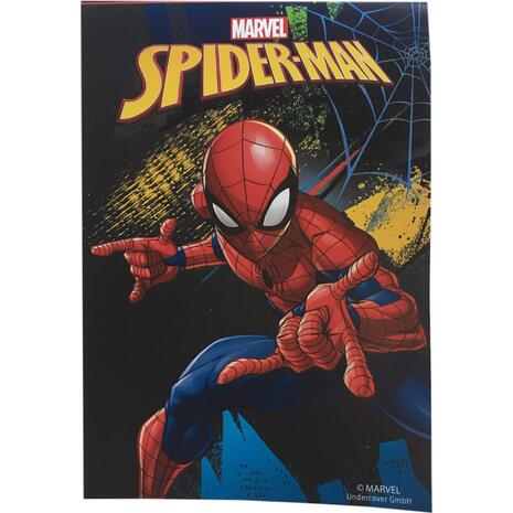 Μολυβοθήκη σετ δώρου GIM Spiderman (μπλοκάκι, γόμα, μολύβι, χάρακα,ξύστρα, κλιπ, μεταλλική μολυβοθήκη) (337-04884)