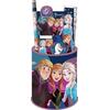 Μολυβοθήκη σετ δώρου GIM Frozen (μπλοκάκι, γόμα, μολύβι, χάρακα,ξύστρα, κλιπ, μεταλλική μολυβοθήκη) (341-69884)