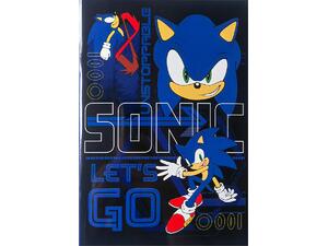 Τετράδιο καρφίτσα GIM Sonic Classic 17x25cm 40 φύλλων (334-81400) (Διάφορα χρώματα)