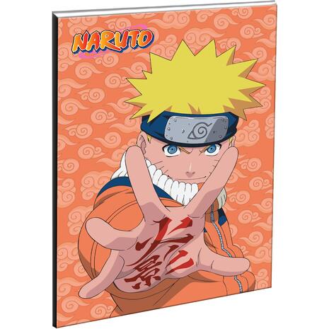 Τετράδιο καρφίτσα GIM Naruto 17x25cm 40 φύλλων (369-00400) (Διάφορα χρώματα)