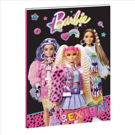 Τετράδιο καρφίτσα GIM Barbie 17x25cm 40 φύλλων (349-76400) (Διάφορα χρώματα)