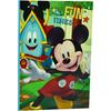 Τετράδιο καρφίτσα GIM Mickey 17x25cm 40 φύλλων (340-86400) (Διάφορα χρώματα)