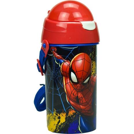Παγουρίνο πλαστικό GIM Spiderman 500ml (557-13209)