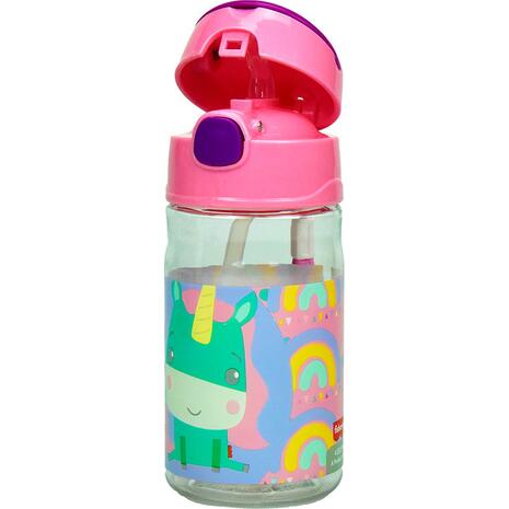 Παγουρίνο πλαστικό Gim Fisher Price unicorn 350ml (571-66204)