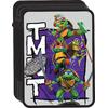 Κασετίνα γεμάτη διπλή GIM Ninja Turtles (334-26100)