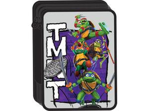 Κασετίνα γεμάτη διπλή GIM Ninja Turtles (334-26100)