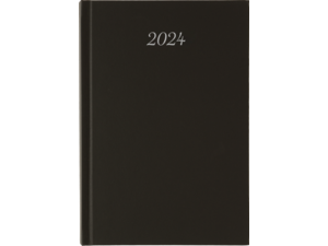 Ημερολόγιο ημερήσιο Classic_Α 17x24 2024 με σκληρό εξώφυλλο μαύρο