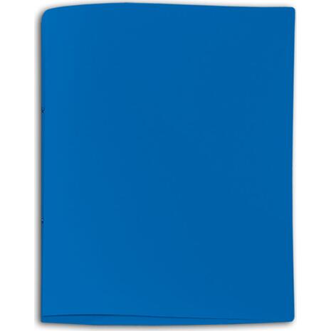 Κλασέρ σχολικό SKAG P.P Χρωματιστά A4 4-20 4 κρίκων αδιάφανο μπλε