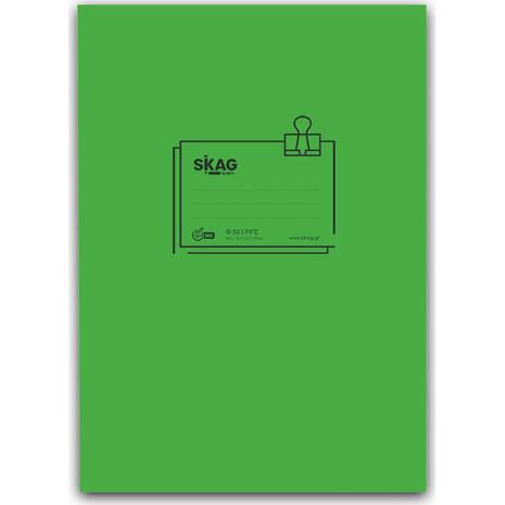 Τετράδιο Skag "P.P. ΔΙΑΦΑΝΗ" 50 Φύλλων Εκθέσεων Α4 πράσινο (262552) (Πράσινο)