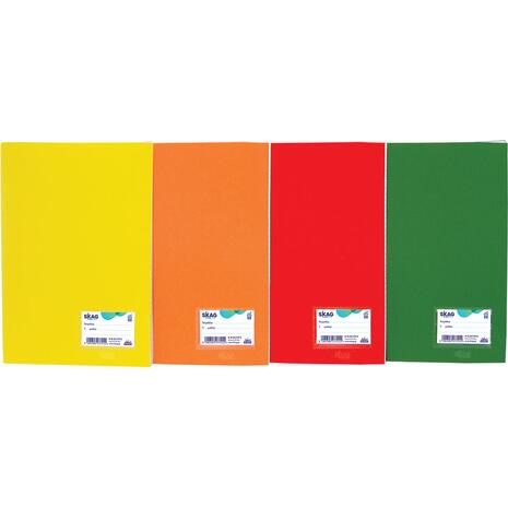 Τετράδιο Skag "SUPER ΔΙΕΘΝΕΣ" Χρωματιστό Ριγέ 50 Φύλλων Α4 (4 χρωμάτων) (Διάφορα χρώματα)