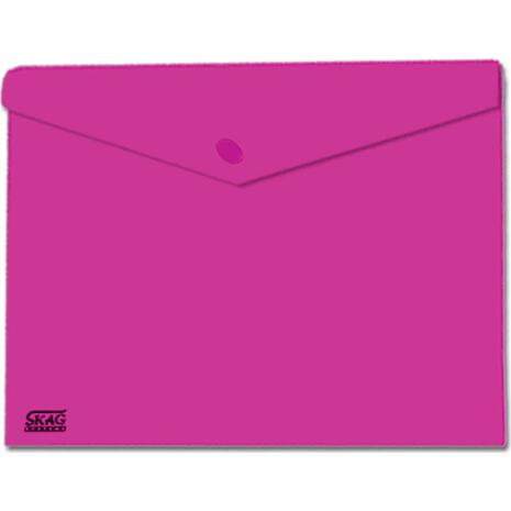 Φάκελος με κουμπί SKAG P.P. Fancy διάφορα χρώματα 23x33cm (233163)