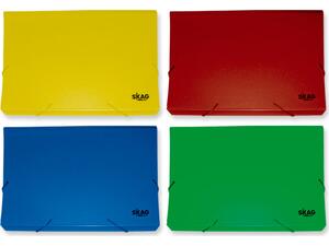 Γραμματιοθήκη SKAG PP A4 13 θέσεων σε διάφορα χρώματα