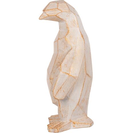 ΔΙΑΚΟΣΜΗΤΙΚΟ ΔΑΠΕΔΟΥ PENGUIN HM7915 GRC ΣΕ ΛΕΥΚΗ ΠΑΤΙΝΑ ΜΕ ΧΡΥΣΕΣ ΛΕΠΤΟΜΕΡΕΙΕΣ 30x20x60Υεκ.