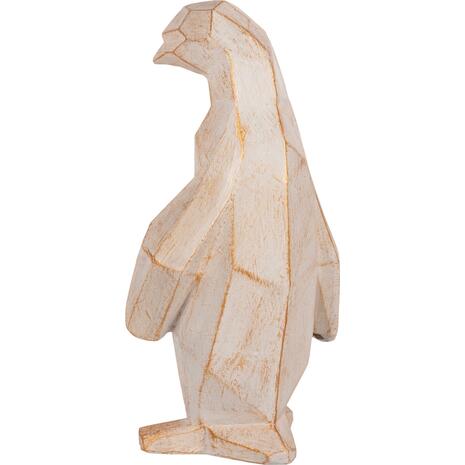 ΔΙΑΚΟΣΜΗΤΙΚΟ ΔΑΠΕΔΟΥ PENGUIN HM7915 GRC ΣΕ ΛΕΥΚΗ ΠΑΤΙΝΑ ΜΕ ΧΡΥΣΕΣ ΛΕΠΤΟΜΕΡΕΙΕΣ 30x20x60Υεκ.