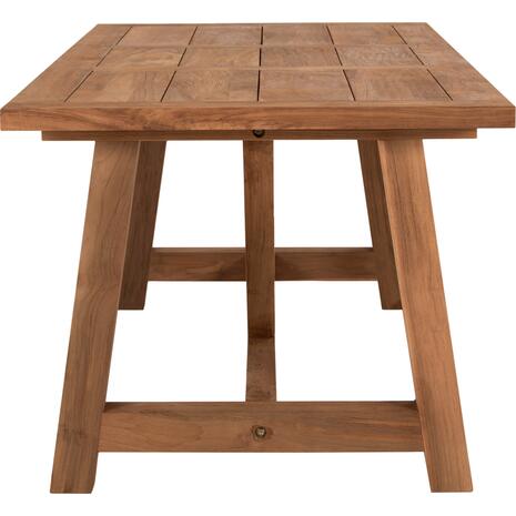 ΤΡΑΠΕΖΙ ΤΡΑΠΕΖΑΡΙΑΣ HM7922 PLUTON RECYCLED TEAK ΣΕ ΦΥΣΙΚΟ ΧΡΩΜΑ 200X100X75Yεκ.