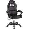 ΠΟΛΥΘΡΟΝΑ GAMING EFFRON HM1186.02 PU ΣΕ ΜΑΥΡΟ ΧΡΩΜΑ 64x61x118Yεκ. (Μαύρο)