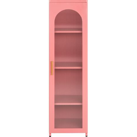 ΜΕΤΑΛΛΙΚΟ ΨΗΛΟ ΝΤΟΥΛΑΠΙ ΒΙΤΡΙΝΑ CARIL HM9570.03 PASTEL ΡΟΖ 40x37-40x150Υεκ.
