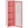ΜΕΤΑΛΛΙΚΟ ΨΗΛΟ ΝΤΟΥΛΑΠΙ ΒΙΤΡΙΝΑ CARIL HM9570.03 PASTEL ΡΟΖ 40x37-40x150Υεκ.