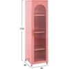 ΜΕΤΑΛΛΙΚΟ ΨΗΛΟ ΝΤΟΥΛΑΠΙ ΒΙΤΡΙΝΑ CARIL HM9570.03 PASTEL ΡΟΖ 40x37-40x150Υεκ.