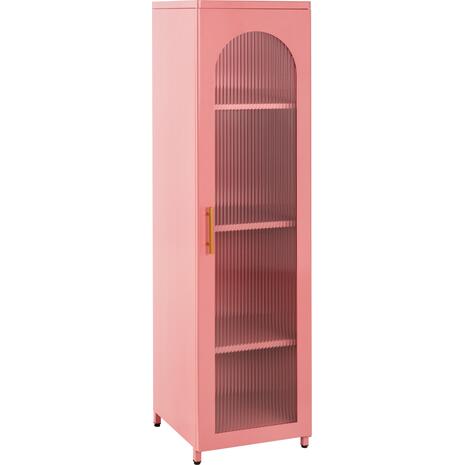 ΜΕΤΑΛΛΙΚΟ ΨΗΛΟ ΝΤΟΥΛΑΠΙ ΒΙΤΡΙΝΑ CARIL HM9570.03 PASTEL ΡΟΖ 40x37-40x150Υεκ.