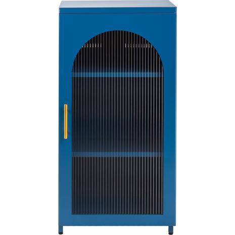 ΜΕΤΑΛΛΙΚΟ ΝΤΟΥΛΑΠΙ ΒΙΤΡΙΝΑ CARIL HM9569.04 ΜΠΛΕ 50x37-40x102Yεκ.